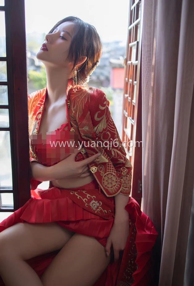 就是阿朱啊穿着古典婚服,你会来娶她吗