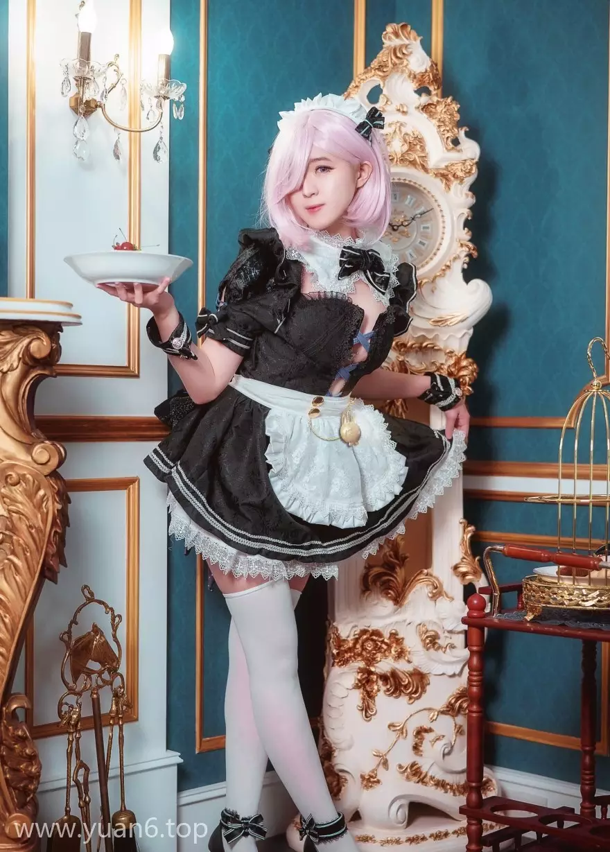 美图欣赏丨Coser_Hatori Sama-Mashu Kyrielight Maid[10P-49.8M]