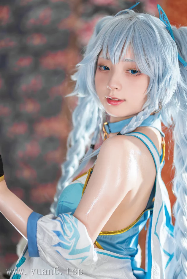 美图欣赏丨Coser花铃全部作品集:PA15-翠雀媚赏析