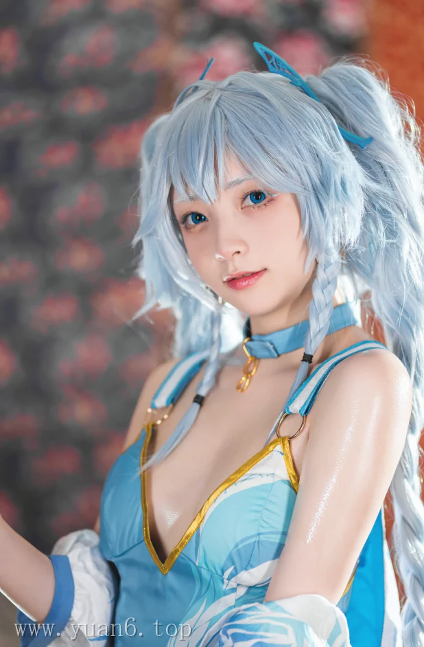 美图欣赏丨Coser花铃全部作品集:PA15-翠雀媚赏析