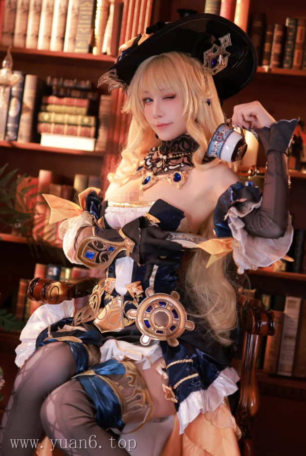 美图欣赏丨Coser水淼Aqua:NO.172-原神 ナヴィア Navia[58P-90.7M]