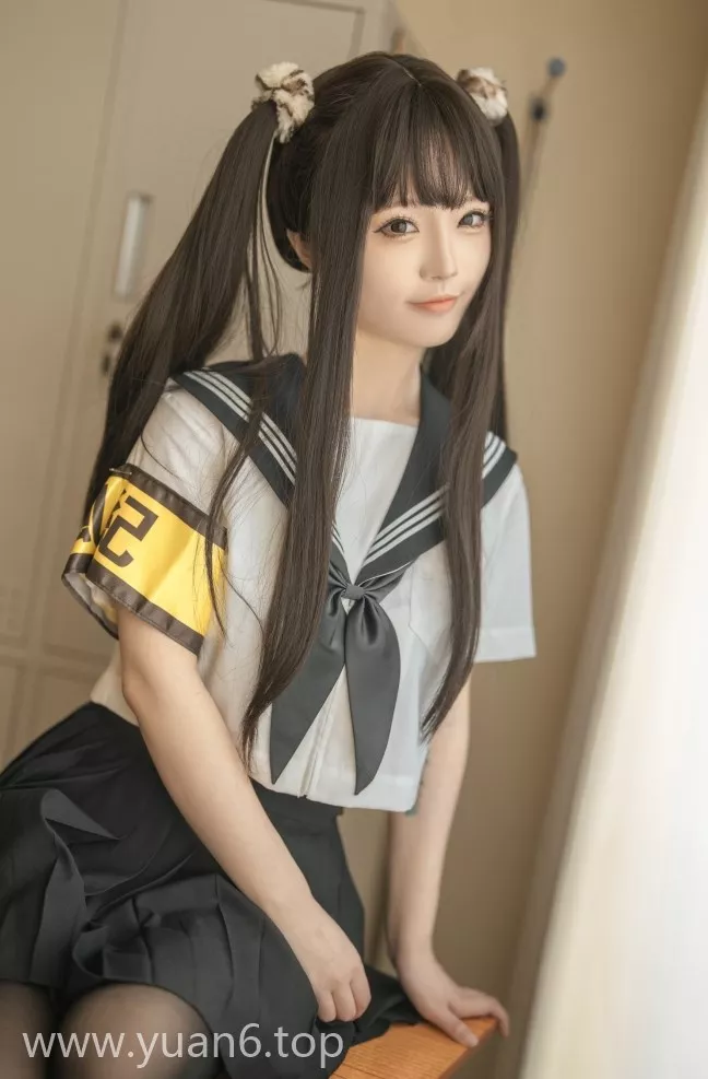 美图欣赏丨Coser桃良阿宅是谁?附教室JK图集赏析