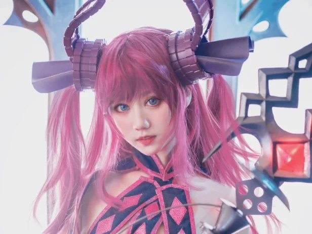 美图欣赏丨Coser镜酱:NO.016-龙娘[9P-9MB]