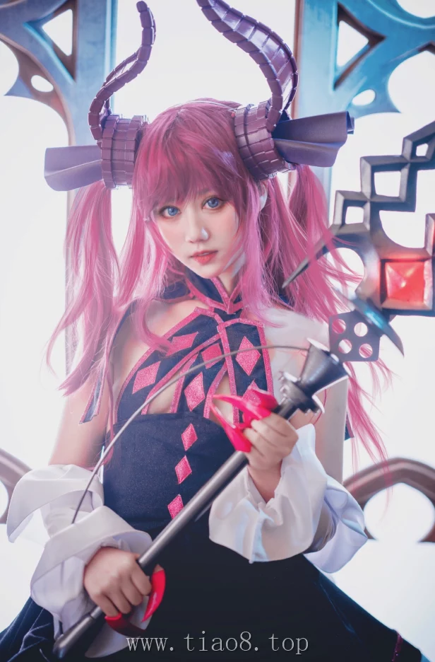 美图欣赏丨Coser镜酱:NO.016-龙娘[9P-9MB]