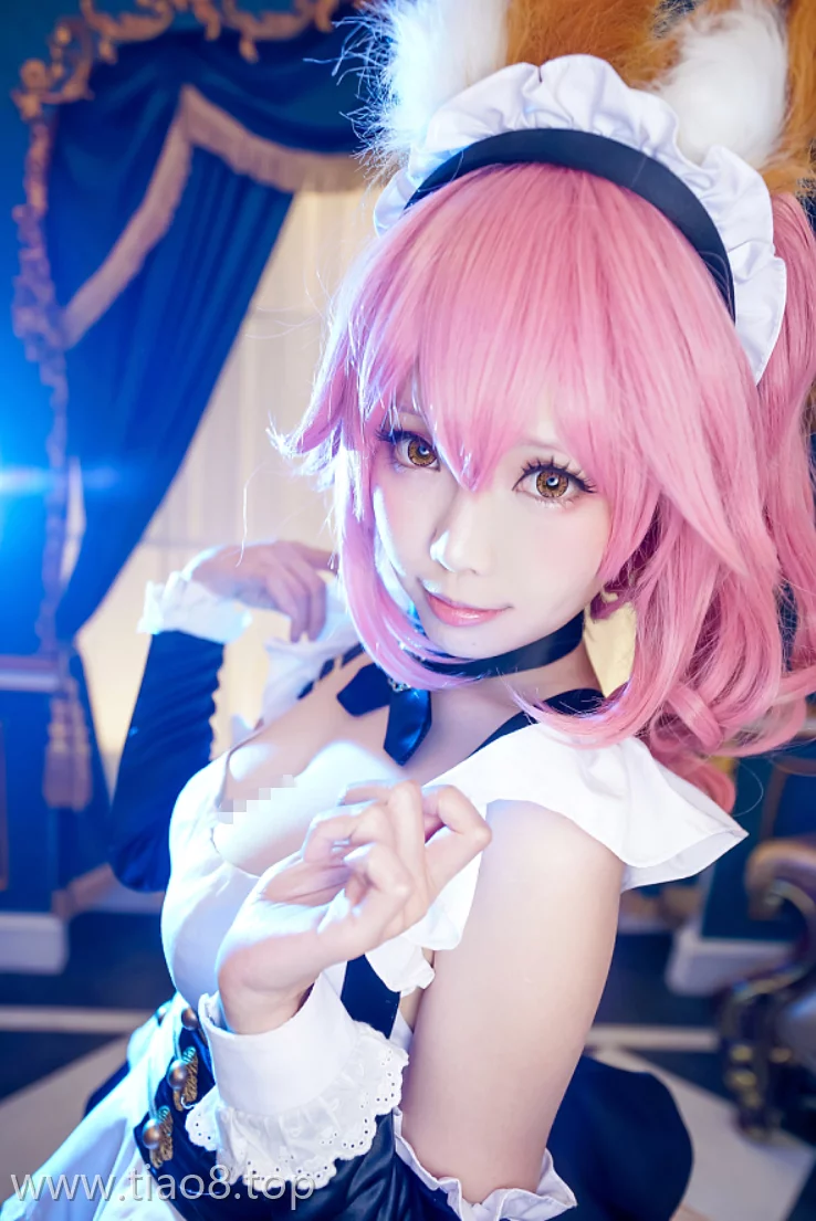 美图欣赏丨Coser_ElyEE子:NO.016-玉藻前女仆[45P-133MB]