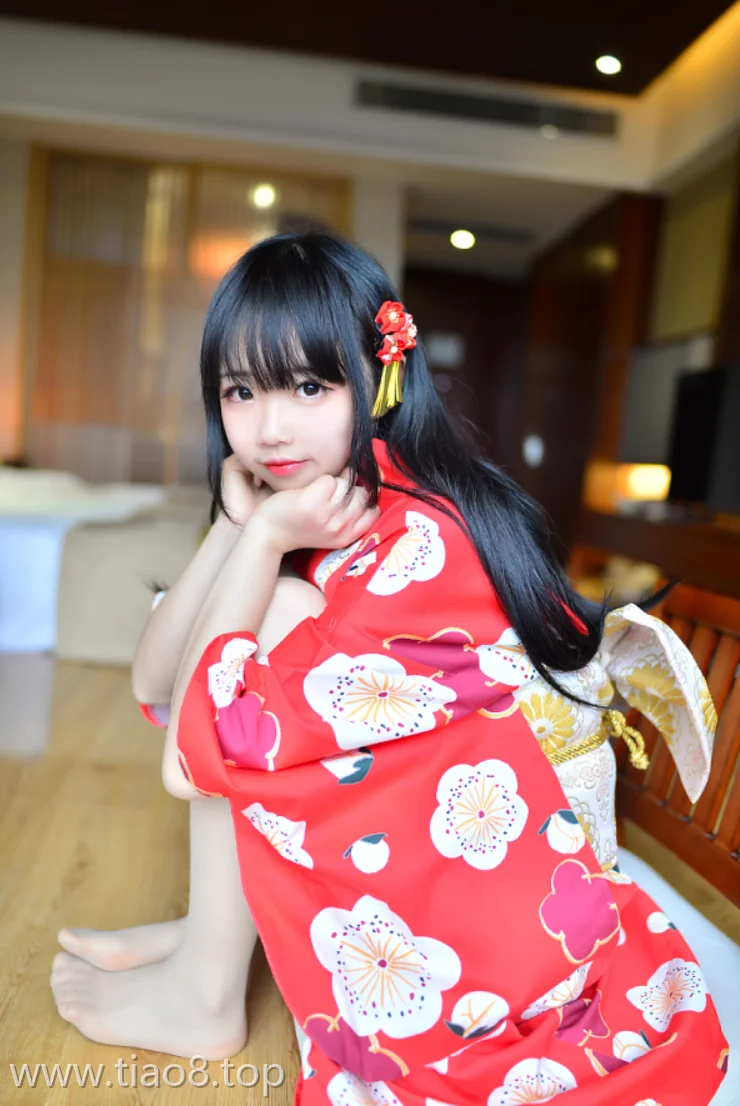 美图欣赏丨Coser雪琪SAMA:NO.008-和服浴衣[14P-137.9M]