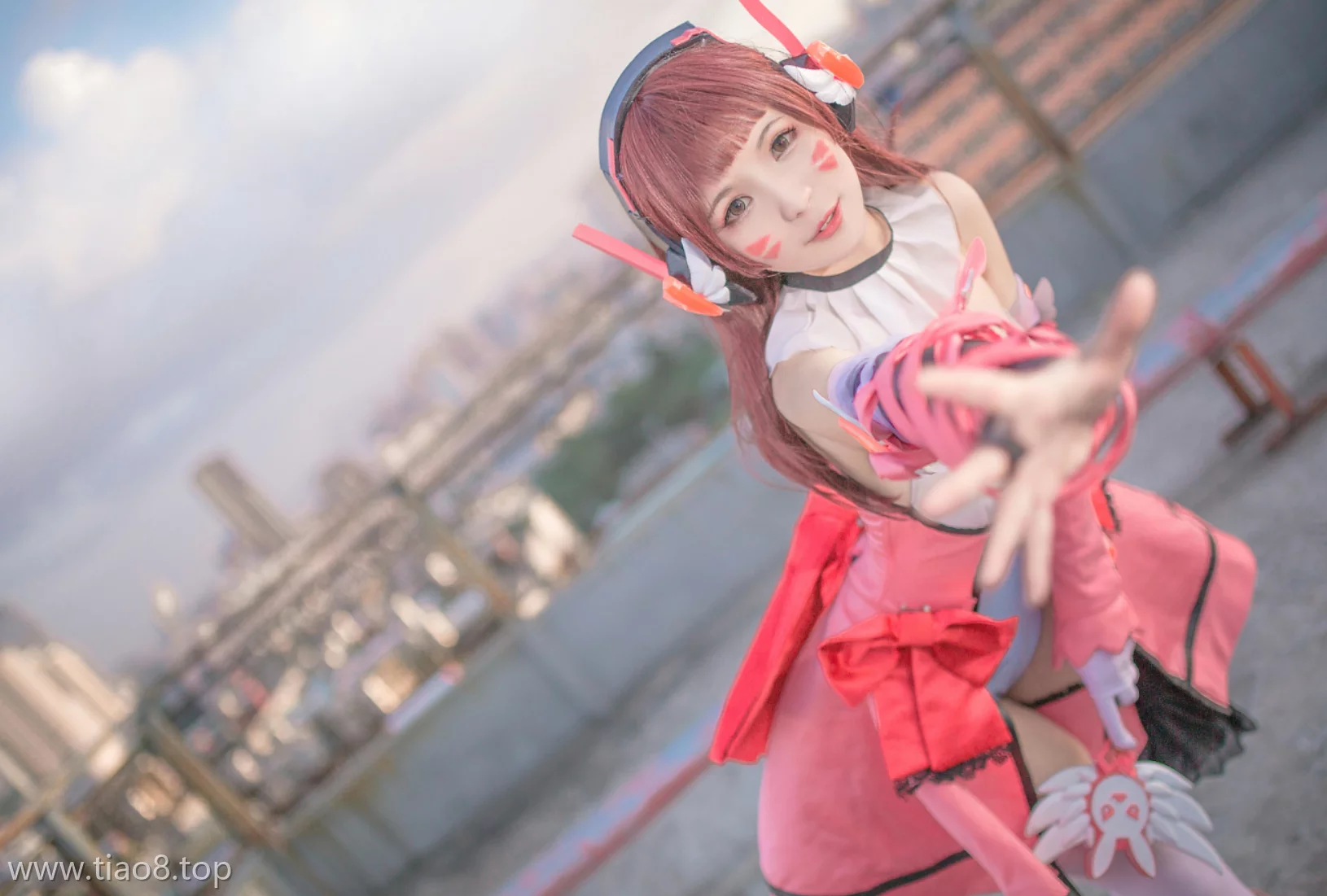 美图欣赏丨Coser北之北:NO.013-守望先锋-魔法少女D.VA[10P-185MB]