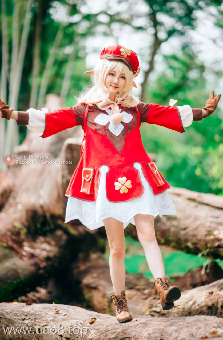 美图欣赏丨Coser多啦雪(Sally Dorasnow):NO.059-Klee[19P-19.4M]