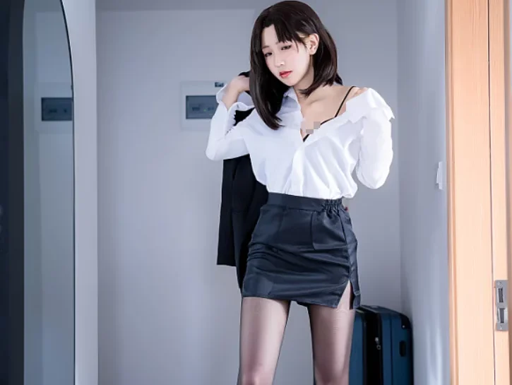 蓝小沂KiKi:化身致命OL!黑丝动人,职场的新标杆![42P高清美图]