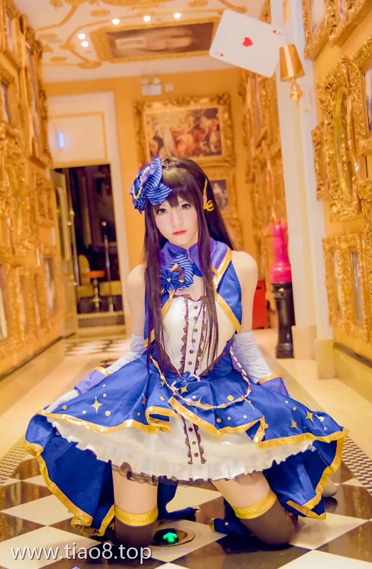 高清美图放送｜Coser_Kettoe演绎偶像大师,人气角色涩谷凛