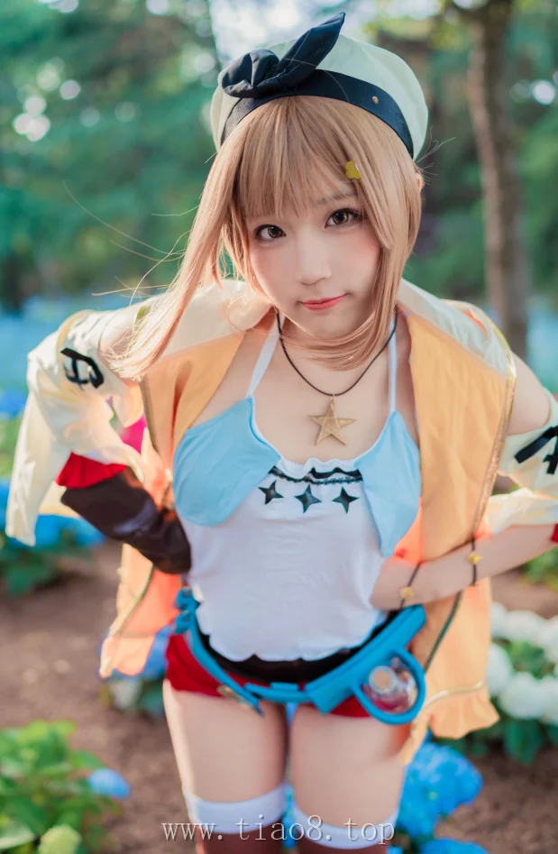 美图欣赏丨Coser弥美Mime:NO.018-莱莎的錬金工房[34P-138MB]