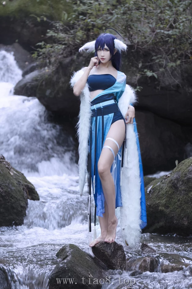 美图欣赏丨Coser阮邑_Fairy:NO.018-涂山雅雅[15P-93.7M]