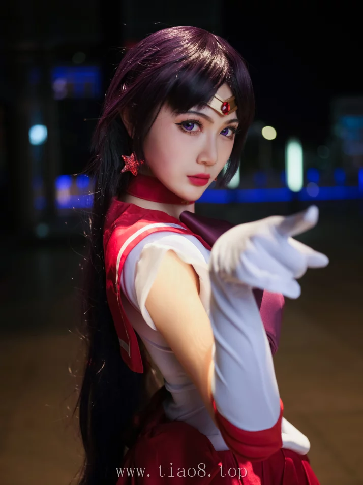 美图欣赏丨Coser一米八的大梨子:NO.026-火野丽[45P-583MB]