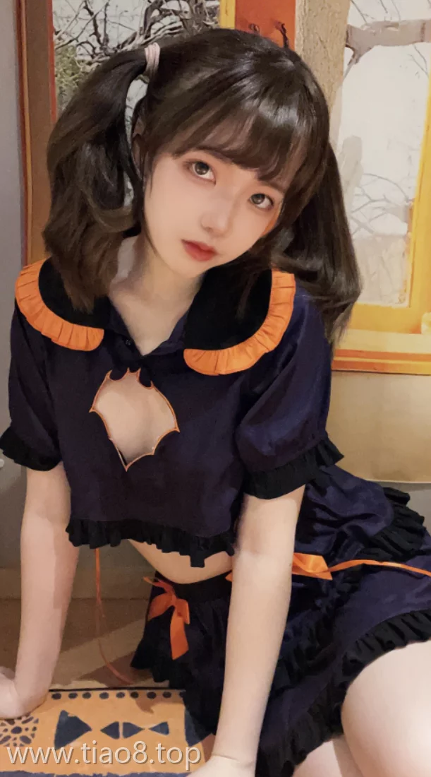 美图欣赏丨Coser_Fushii海堂:NO.018-万圣节[24P-106.6M]
