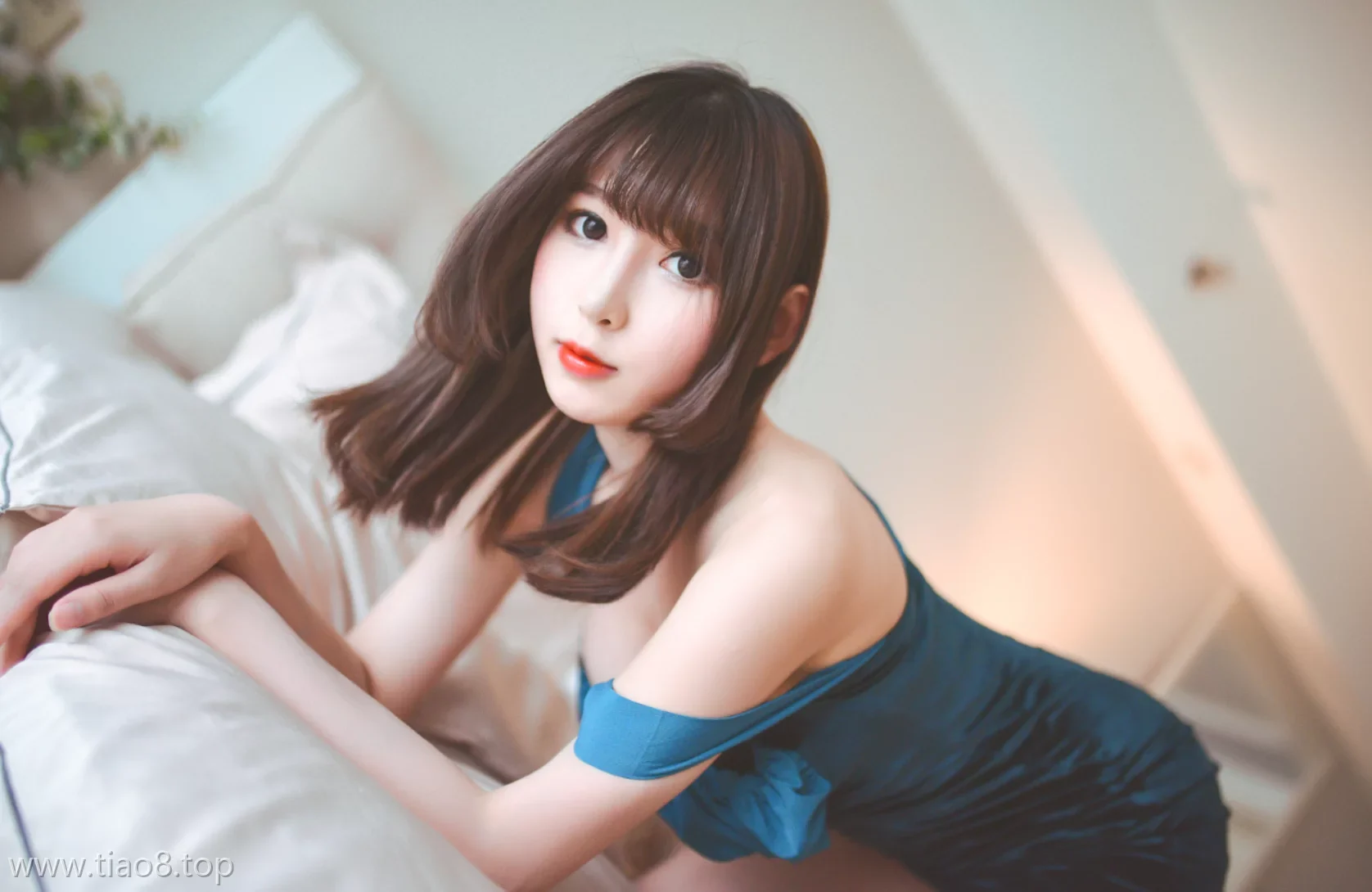 美图欣赏丨Coser雯粥粥i:NO.009-圣诞[30P-195M]