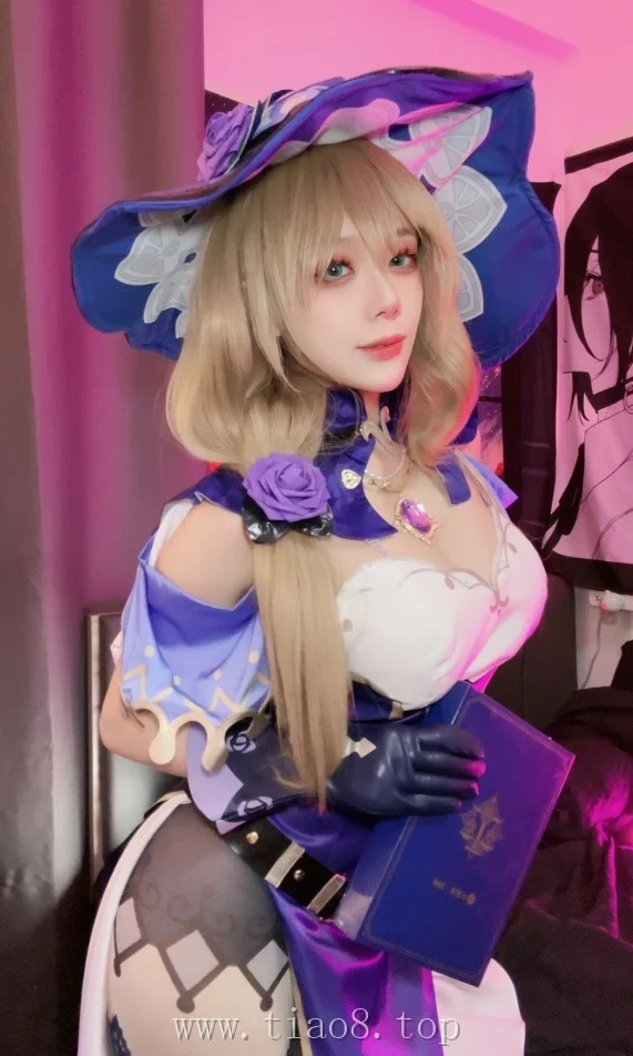 美图欣赏丨Coser九言(阿九从不咕咕):NO.059-原神丽莎[31P25V-365MB]