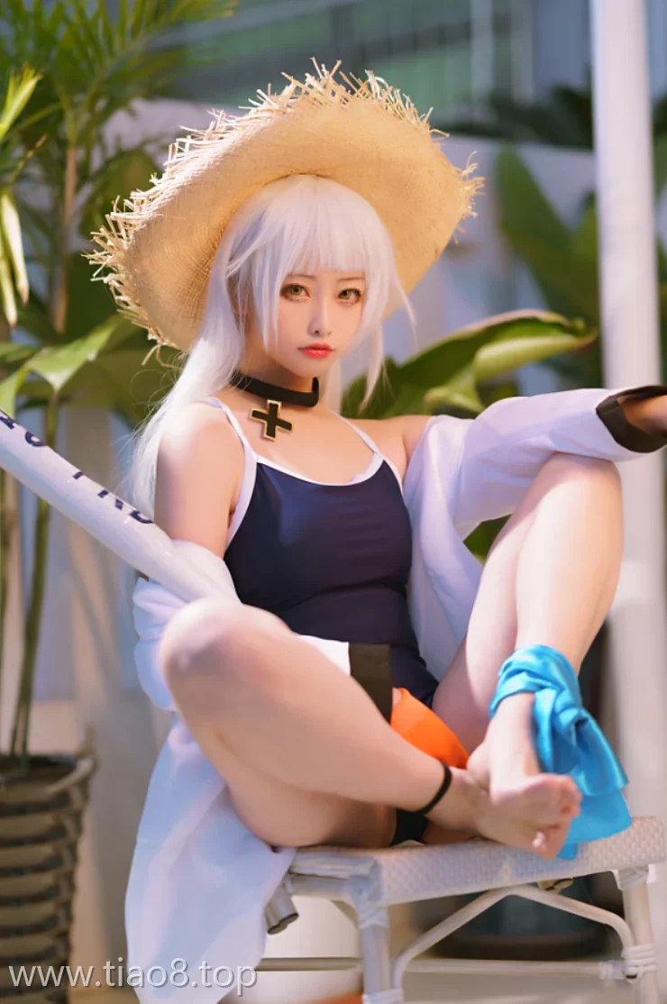 美图欣赏丨Coser樱岛嗷:NO.015-碧蓝航线 z46[13P-192M]