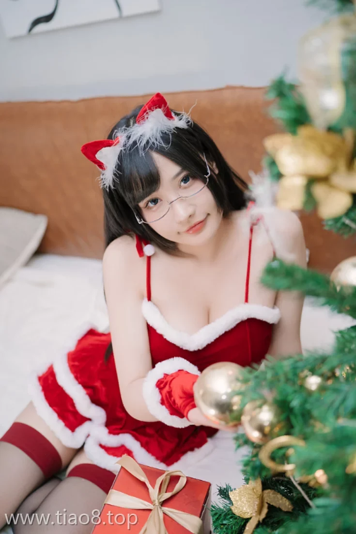 美图欣赏丨Coser糖果果Candy:NO.006-完美圣诞[29P-155M]