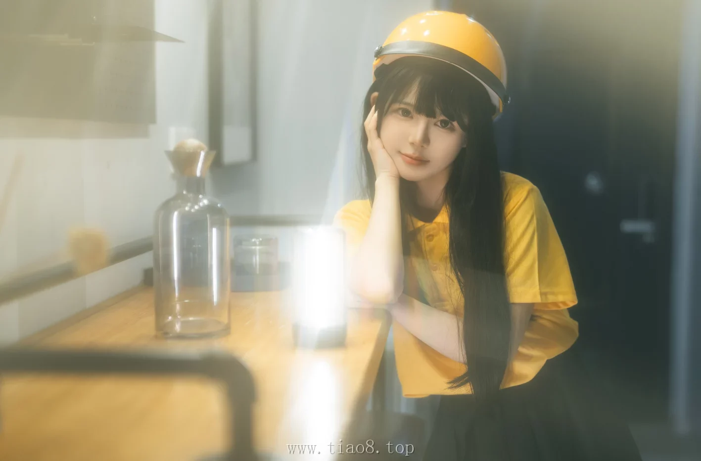 美图欣赏丨Coser_rua阮阮(幼犬日记):NO.011-外卖员[40P-704M]