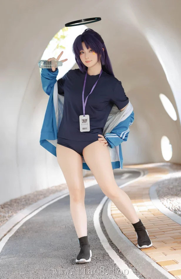 美图欣赏丨Coser屿鱼:NO.028-优香体操服T2[40P-156MB]