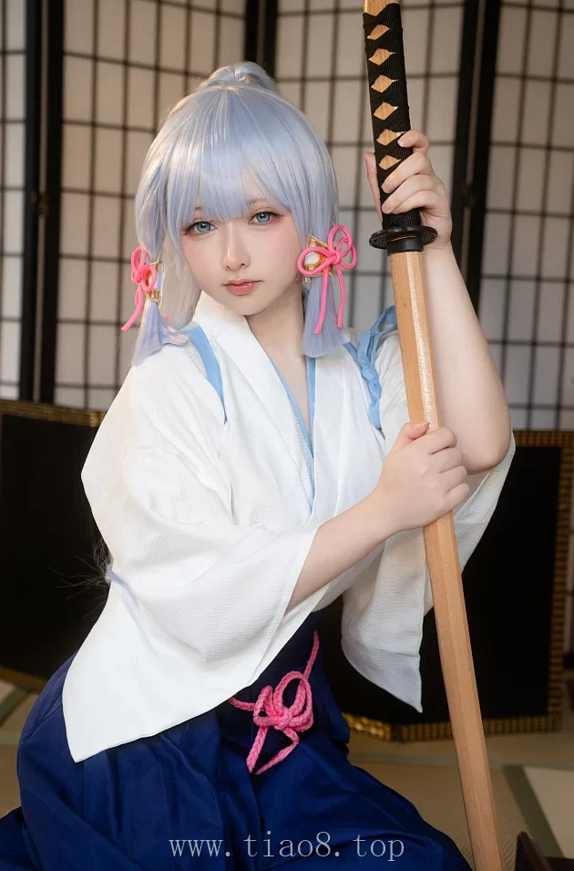 美图欣赏丨Coser樱梨梨:NO.006-凌华 剑道服[31P-135.2M]