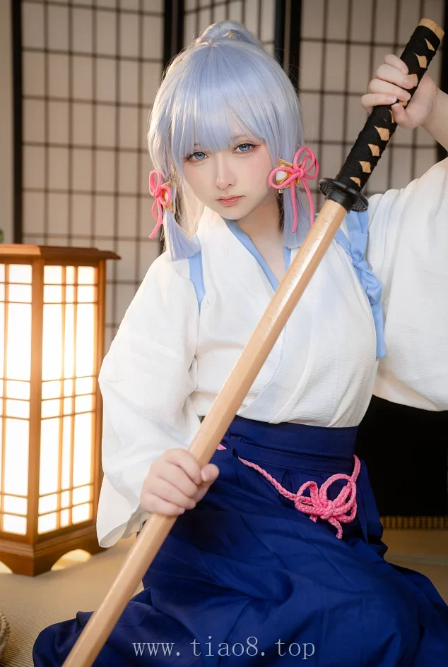 美图欣赏丨Coser樱梨梨:NO.006-凌华 剑道服[31P-135.2M]