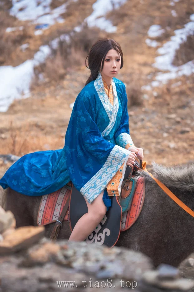 美图欣赏丨Coser小和甜酒:NO.017-骑马公主[38P-507.9M]