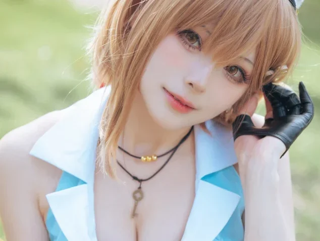 美图欣赏丨Coser_w百合欧皇子w:NO.001-碧蓝航线莱莎联动[23P-157MB]