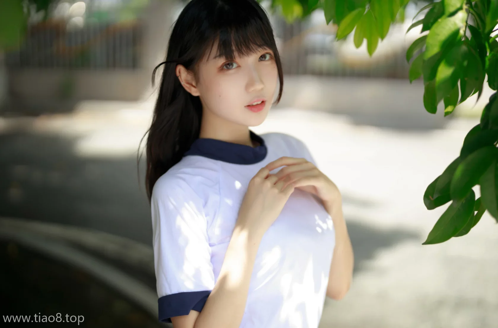 美图欣赏丨Coser周叽是可爱兔兔:NO.012-体操服[31P-261MB]