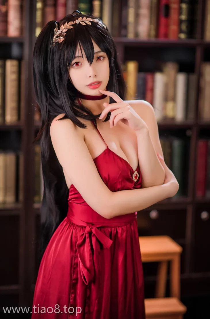 美图欣赏丨Coser雯妹不讲道理:NO.010-碧蓝航线大凤礼服[43P-579MB]