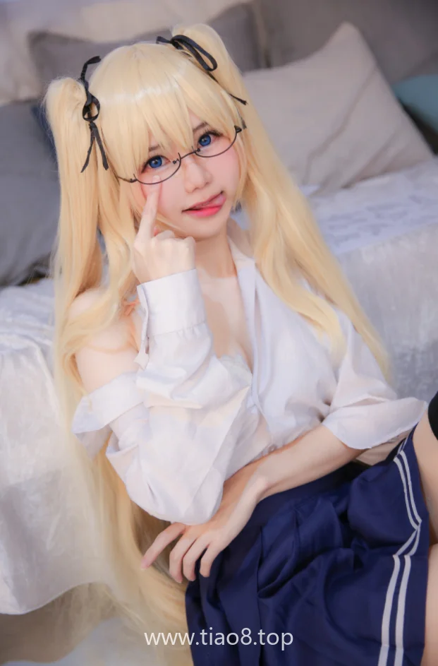 美图欣赏丨Coser_Sally Dorasnow:NO.011-Eriri School Girl