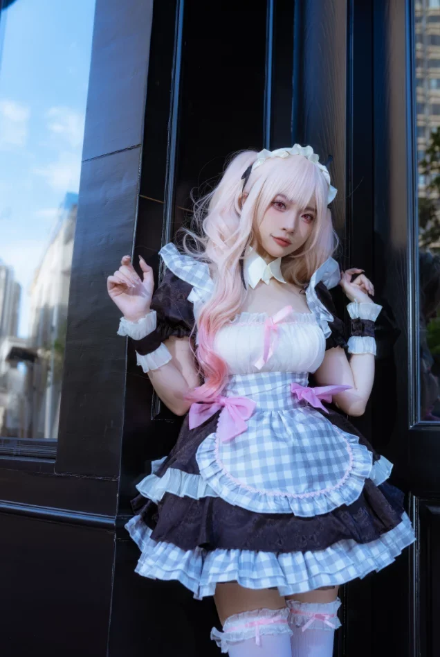 美图欣赏丨Coser二佐Nisa:NO.0170-海梦女仆[24P-406.5M]