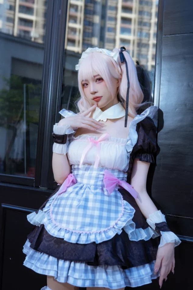 美图欣赏丨Coser二佐Nisa:NO.0170-海梦女仆[24P-406.5M]