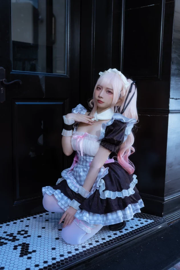 美图欣赏丨Coser二佐Nisa:NO.0170-海梦女仆[24P-406.5M]