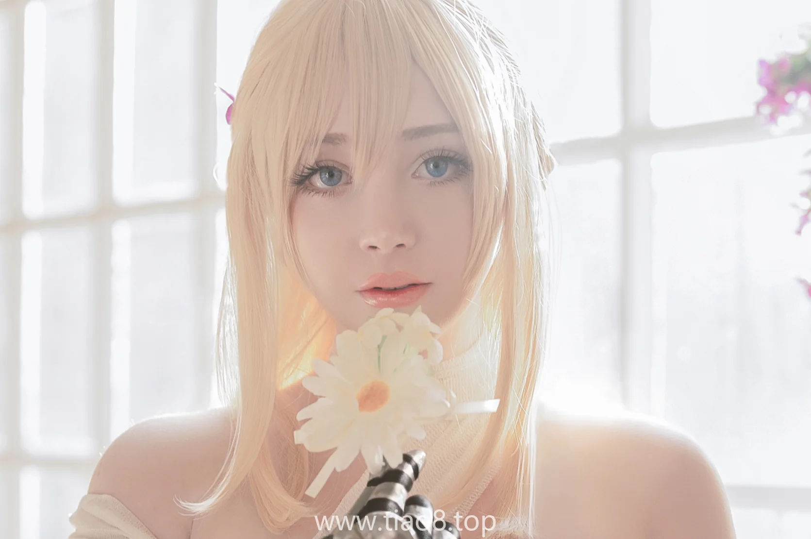 Sayathefox NO.046 Violet Evergarden,把Violet那种木头开窍劲儿演活了