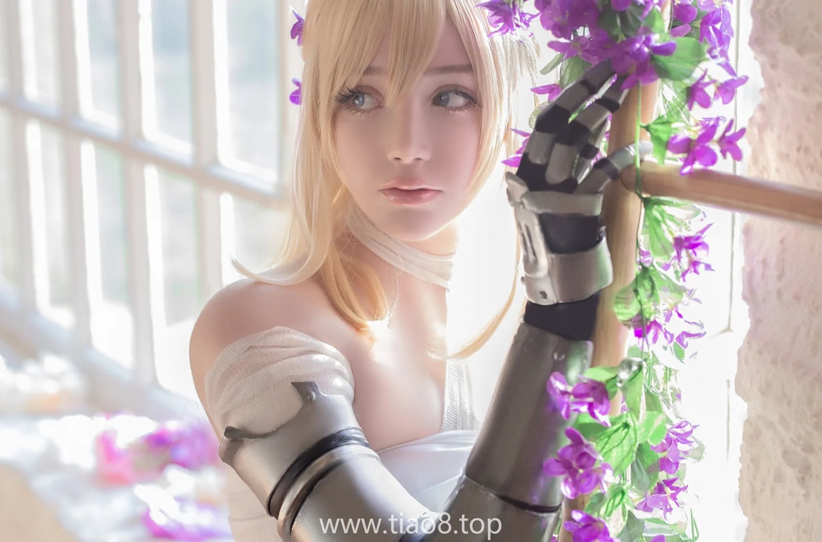 Sayathefox NO.046 Violet Evergarden,把Violet那种木头开窍劲儿演活了