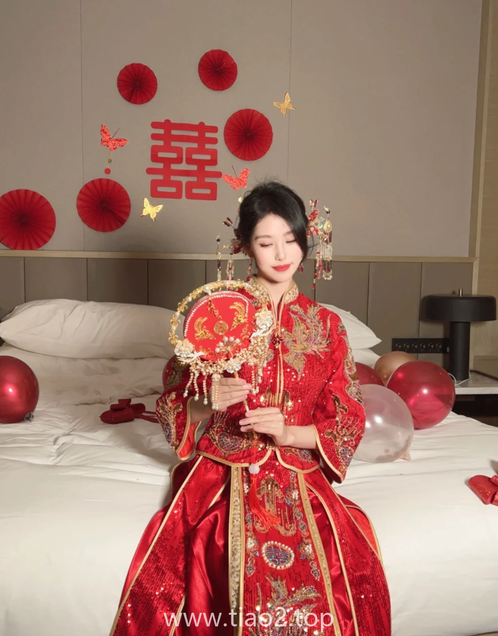 808兆全花在氛围上,抖娘-利世的新娘值得逐帧看