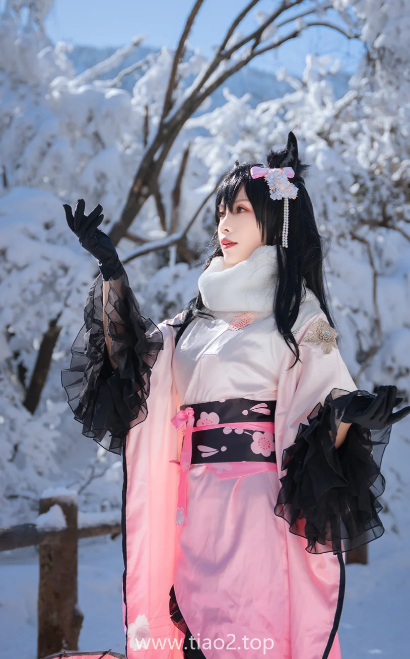 翻完Neko-薇薇这套爱宕和服,才懂什么叫从走路开始改角色插图1 翻完Neko-薇薇这套爱宕和服,才懂什么叫从走路开始改角色